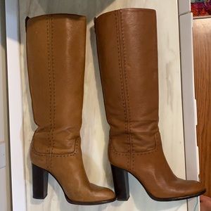 Tory Burch Leather Heeled Boots